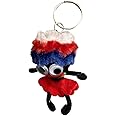 Dancer Voodoo String Doll Keychain, 7cm