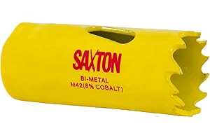 SAXTON BLADES Saxton HSS Hole Saw Cutter M42 Bi-Metal 8% Cobalt Heavy Duty (14mm – 230mm) (20mm)