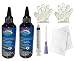 GoColor Premium Best High Quality HP Compatible Inkjet 2 Bottle Black Refill Ink kit only For Refilling HP 1110,1115,2130,2135,3630,4520,3830,4650,3635 Inkjet Printer Cartridge No. 680 For Accurate Printing RS.304.00