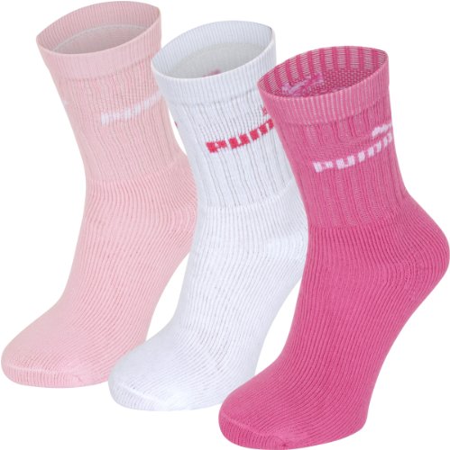 Puma - Chaussettes de Sport - Garçon Lot de 3