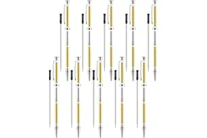 Wisyurt Kits de Stylos pour Tournage sur Bois - Stylo à Tourner en Bois - Kits de Stylos à Tourner en Argent