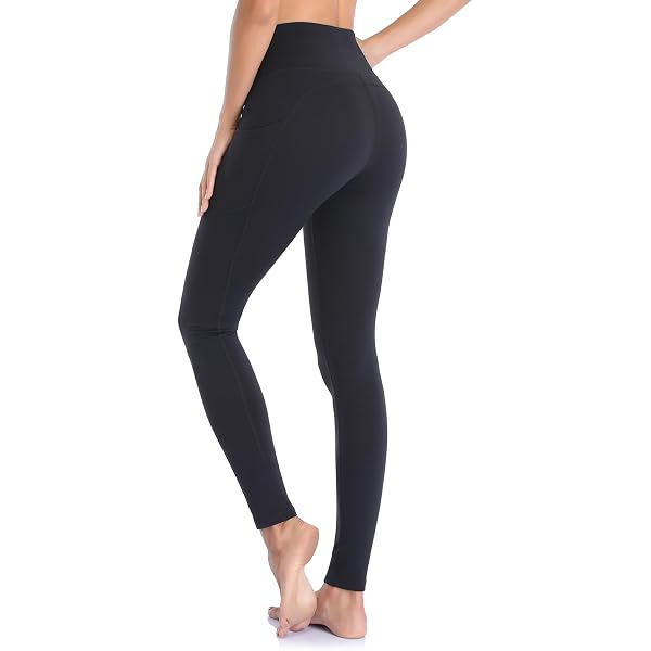 Legging Femme Merlvida Taille Haute Évasé - Contrôle Ventre Pour Yoga, Fitness