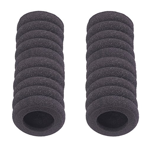 BINGLEEar Cushions Foam Replacement for Plantronics Supra Plus Encore and Most Standard Size Office Telephone Headsets H251 H251N H261 H261N H351 H351N H361 H361N (20 Pack)(BEC-FM20)