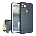 Produktbild Google Pixel 2 XL Hülle, Asstar [Kartenschlitzhalterung] Dual Layer Soft TPU Hard PC Stoßdämpfende Armor Hybrid Defender Stoßfest Ganzkörper-Schutzhülle für Google Pixel 2 XL 2017, Navy