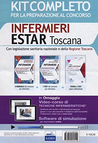 Concorso infermieri ESTAR Toscana. Kit completo per la preparazione al concorso e software di simulazione. Con e-book Concorso infermieri ESTAR Toscana. Kit completo per la preparazione al concorso e software di simulazione. Con e-book