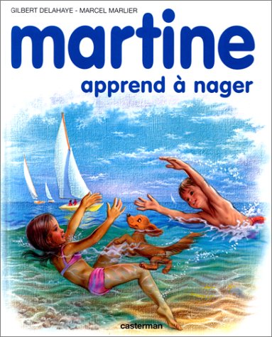 couverture de : Martine apprend &agrave; nager
