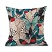 Produktbild Kissenbezug Kissenhülle KissenbezügeVovotrade Blume Schmetterlingsmuster Schlafsofa Dekoration Festival Kissenhülle 43cm * 43cm Quadrat Kissenhülle Modern Style Sleeper Kissen Nackenkissen mit unsichtbarem Reißverschluss in 9 Farben (D, 43cm*43cm)
