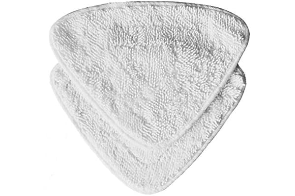 Housses de rechange, chiffons, tampons en microfibre compatibles avec le nettoyeur vapeur Vileda Steam (2 pièces)