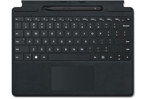 Microsoft Surface Pro 8/X Cover Alcantara + PEN - Black