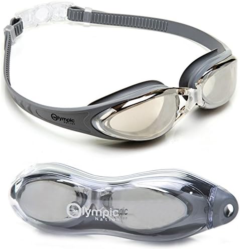 Olympic Nation Pro Swim Goggles - Silver