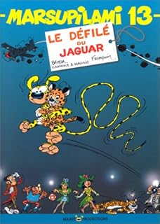 jaquette livre Le Marsupilami, tome 13 : Le Défilé du jaguar