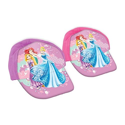 Preisvergleich Produktbild IDEALCASA KIDS Cap Disney Prinzessinnen Stoff Lila