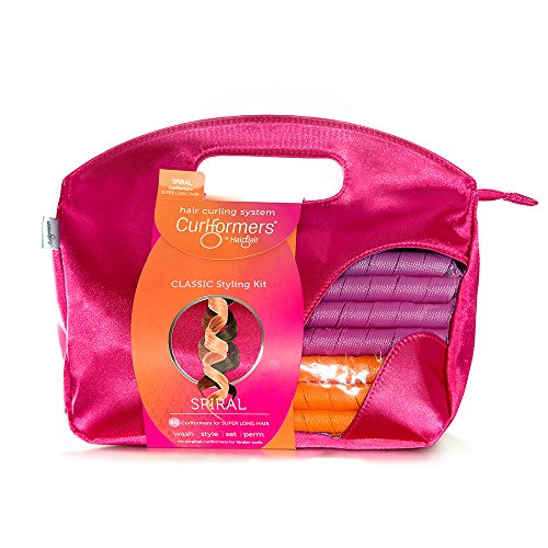 Curlformers Kit de rizado estilo espiral para pelo superlargo