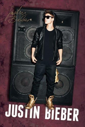 Justin Bieber Speakers Maxi Poste, Multi-Colour