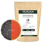 Thé Noir Darjeeling Bio en Feuilles SFTGFOP1 FRAIS de la Première Récolte Directement depuis sa Source en Inde - Riche, Savoureux et Corsé, Darjeeling de la Plantation de Chênes (35-40 Tasses)