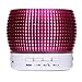 Produktbild LCLrute Mode Bluetooth Wireless Lautsprecher Mini Portable Super Bass für iPhone PC Tablet (Pink)