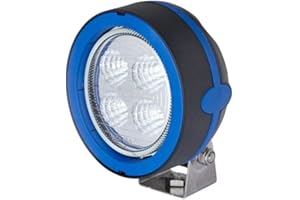 HELLA 1GM 996 136-312 LED-Worklight - Mega Beam Gen. III - 24/12V - 800lm - mounting/Bolted - Vertical - Short distance lighting - Cable: 2000mm - Plug: open cable ends