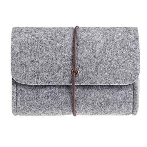 Inateck Filz Täschchen für Zubehör und Accessoires - 5