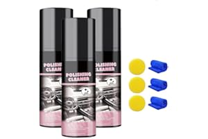 Matame Car Interior Cleaner, 2025 Nettoyage Voiture Interieur, Nettoyage Cuir Voiture Interieur, Produit Nettoyage Voiture protège et revitalise Les sièges, Tableaux de Bord, Volants (3PCS)