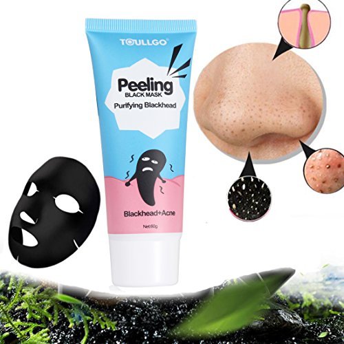 Schwarzen Maske, Gesichtsmasken Schwarz, Black Head Maske, Mitesser Maske Mitesser Entferner Tiefenreinigung Pore Mitesser Entfernen Mitesser Peel Off Maske Akne Maske Reinigungsmaske Reinigungsmaske Mitesser (60ml) - 3