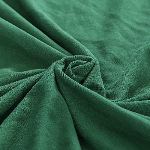 Einzelschlafcouch Sitzbezug Slipcover Sofa Husse Dekor Spandex-Stretch – Grün - 4