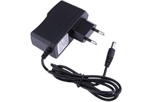 DEMIAWAKINGIT 9V 300mA AC a DC Convertitore Adattatore di Alimentazione Caricatore e Trasformatore 5.5 * 2.5mm Negativo Centrale