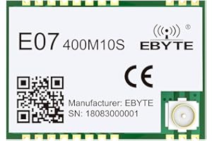 EBYTE TI CC1101 Wirelsee Modulo RF SPI 433 Mhz Lunga Distanza 1,5 KM 10dBm RSSI CCA Trasmissione Dati Interfaccia Antenna IPEX/Foro Timbro E07-400M10S per Interlligent Wireless Control Smart Home