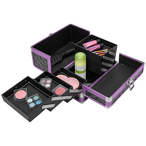 Beauty Case Schmuckkoffer Schminkkoffer 7 Fächer 8 Liter – Modelle zur Auswahl - 6