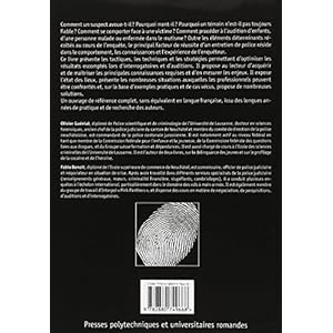 Les secrets des interrogatoires et des auditions de police: Traité de tactiques, techniques et stratégies. Livre en Ligne - Telecharger Ebook