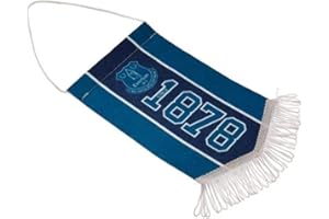 EVERTON F.C. Everton Team Mini Pennant Football Club Crest Badge Flag Car Mirror Hanging