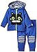 Billybandit Baby Boys Printed Hooded Long sleeve Tracksuit -  Blue - 6 Months