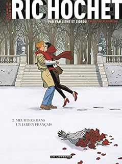 jaquette livre Les Nouvelles Enquêtes de Ric Hochet - tome 2 - Meurtres dans un jardin français