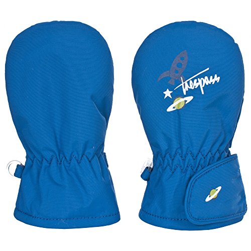 Trespass Baby Boys/Girls Scamp Waterproof Winter Mittens (One size) (Electric Blue)