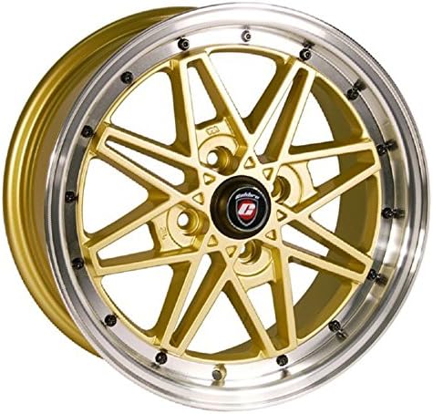 4 Brand New 15"x7.0 Eclipse Gold Alloy Wheel