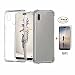 Produktbild Huawei Honor 10 Lite Hülle Fanxwu Klar Transparent Weich TPU Silikon [2*Hartglas Glas Display Schutzfolie] Luftkissen-Design Schutzhülle Anti-Kratzer Schützend Case