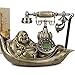 Produktbild AUED Retro Festnetztelefon, Vintage-Taste Festnetztelefon Mode Kreative Heimat Festnetztelefon Klassisches Telefon Wohnzimmer Studie Haustelefon,Bronze
