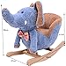 Homcom Children Kids Rocking Horse Toys Elephant Seat Toddlers Baby Toy Handle Grips Gift Brand New
