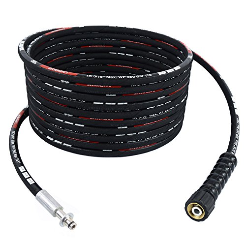 15 m profesional manguera de alta presión con 10 mm conector para kärcher hd hds m22