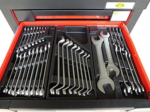 Bensontools Werkstattwagen 542 teilig Werkzeugwagen gefüllt Werkzeug 7 Kugelgelagerte Laden, 1 Stück, XL, 6333 - 2