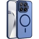 Coverzone Xiaomi 17T Pro İle Uyumlu Kılıf Magsafe Manyetik Kablosuz Şarj Uyumlu Mi 17T Pro i&ccedil;in kilif Z-Babet Mavi