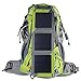 Produktbild Wandern Solar Rucksack Mit Wasserdichter Abdeckung, Solar-Ladegerät, 10 Watt Solar Panel, 2L Wasserbeutel, Für Camping Und Outdoor Jagd Wandern