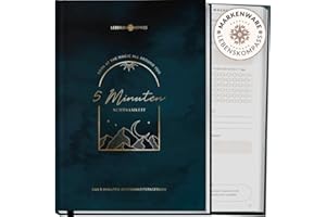 ‎LEBENSKOMPASS LEBENSKOMPASS 5 Minuten Achtsamkeitstagebuch “MIND Tagebuch für mehr Dankbarkeit, Achtsamkeit, Selbstliebe & Motivation - Journal für deine Persönlichkeitsentwicklung