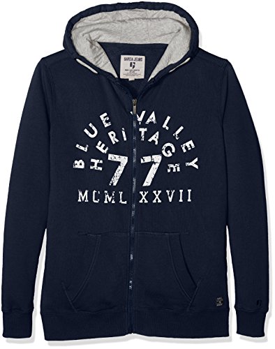 Garcia Kids Jungen Kapuzenpullover V63679, Grau (Graphite 1828), 140 (Herstellergre: 140/146)
