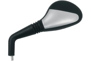 IUSOT Vicma Espejo para Yamaha Aerox Izquierdo, Plata