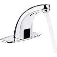 Jps Touchless Brass Sensor Premium Tap Faucet(Ac/Dc), Silver, Chrome Finish, Touchless Faucet Adapter With Foam Flow Water Chrome Plated, (Sense-One) (Chrome Finish)