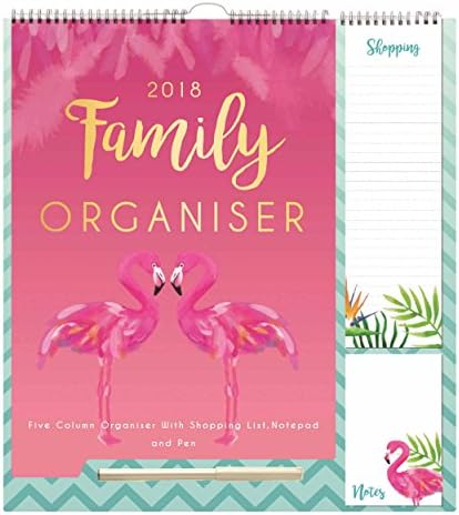 Trendy Tropics Family Planner 2018