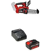 Einhell FORTEXXA 18/20 TH - Solo, Ak&uuml;l&uuml; Ağa&ccedil; Kesme ve Einhell 18V 4,0 Ah PXC Starter Kit (Başlangı&ccedil; Seti)