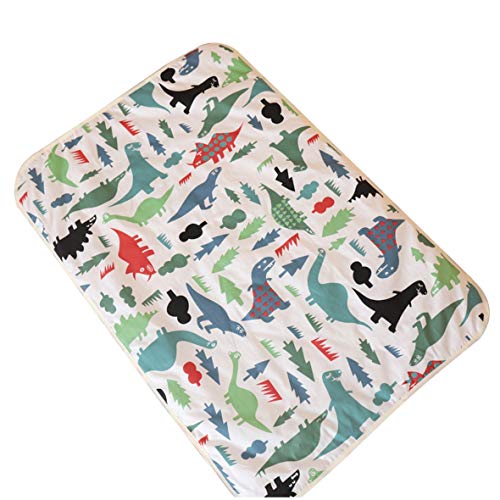 Preisvergleich Produktbild Heaviesk 75x120 cm Kleinkind Wickelauflagen Abdeckung 3 Schicht Weiche Windel Wickelauflage Wasserdichtes Blatt Wiederverwendbare Ändern Spielmatte