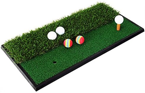 Golf Double Grass Pad Swing Pad Cutter Mat Mini Exercise Pad Length Of The Grass Double Area Small Area Easy Storage