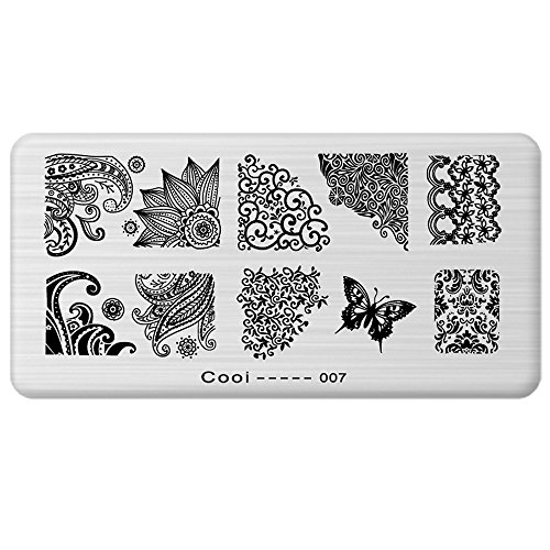 Creative Nail Art Printing Plate Image Stamper DIY Manicure Tool (7)